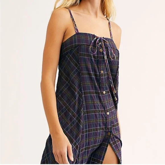 Free people Plaid maxi dress - Picture 3 of 15